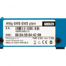 GSM brána pro odesílání SMS zpráv - HWg-SMS-GW3 jednotka