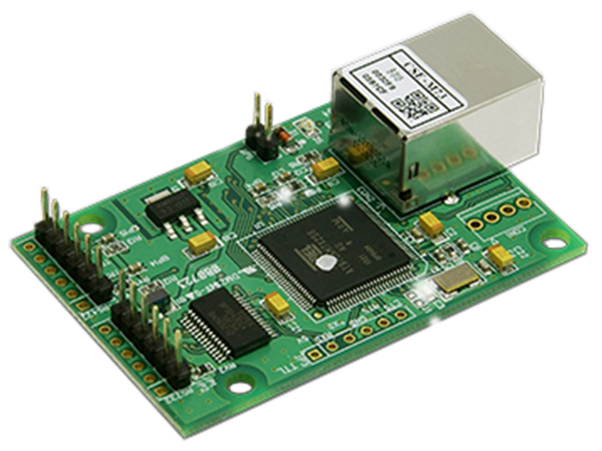 Ethernetový převodník s šifrováním Sollae - CSE-M73 Modul UART,RS232,RS485,RS422
