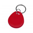 RFID Identifikační klíčenka 125kHz s kroužkem - červená
