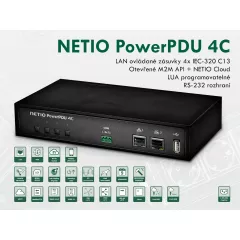 NETIO PowerPDU  4C - PDU s měřením energie