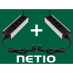 NETIO 4 - chytrá zásuvka s Wi-Fi a LAN