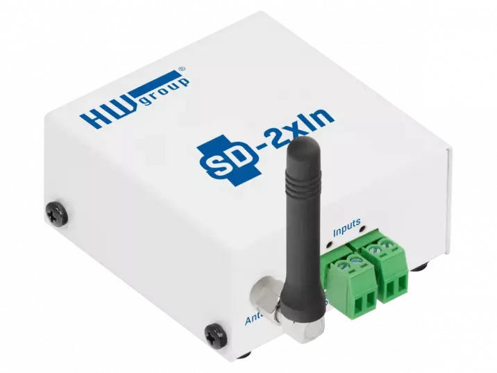 SDsenzor-2x In - Řídící jednotka s 2x DI vstupy pro HWPortal