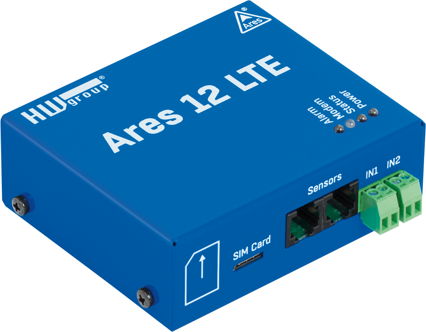 HWg-Ares 12 LTE - Bezdrátový teploměr se záložním zdrojem