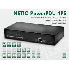 Chytrá zásuvka - NETIO PowerPDU 4PS