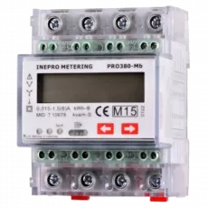 Třífázový elektroměr Inepro PRO380CT Mb x/5A M-BUS - nepřímé měření, MiD