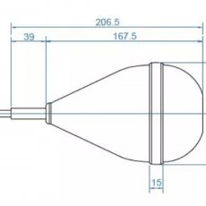 Plovák do septiku Taurus - 15m