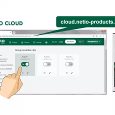 Netio cloud - služba na ovládání chytrých zásuvek NETIO