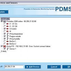 HWg-PDMS 20 : Monitorovací software