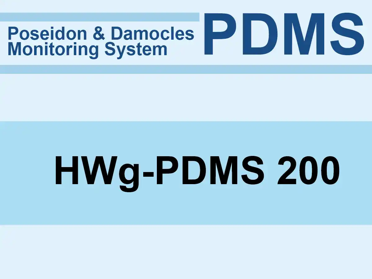 HWg-PDMS 200 : Monitorovací software