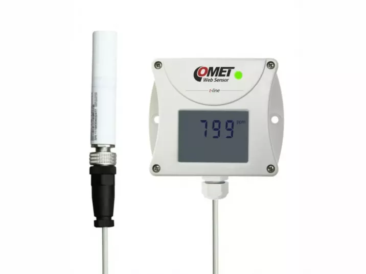 Web Sensor Comet T5541 - snímač koncentrace CO2 s výstupem Ethernet